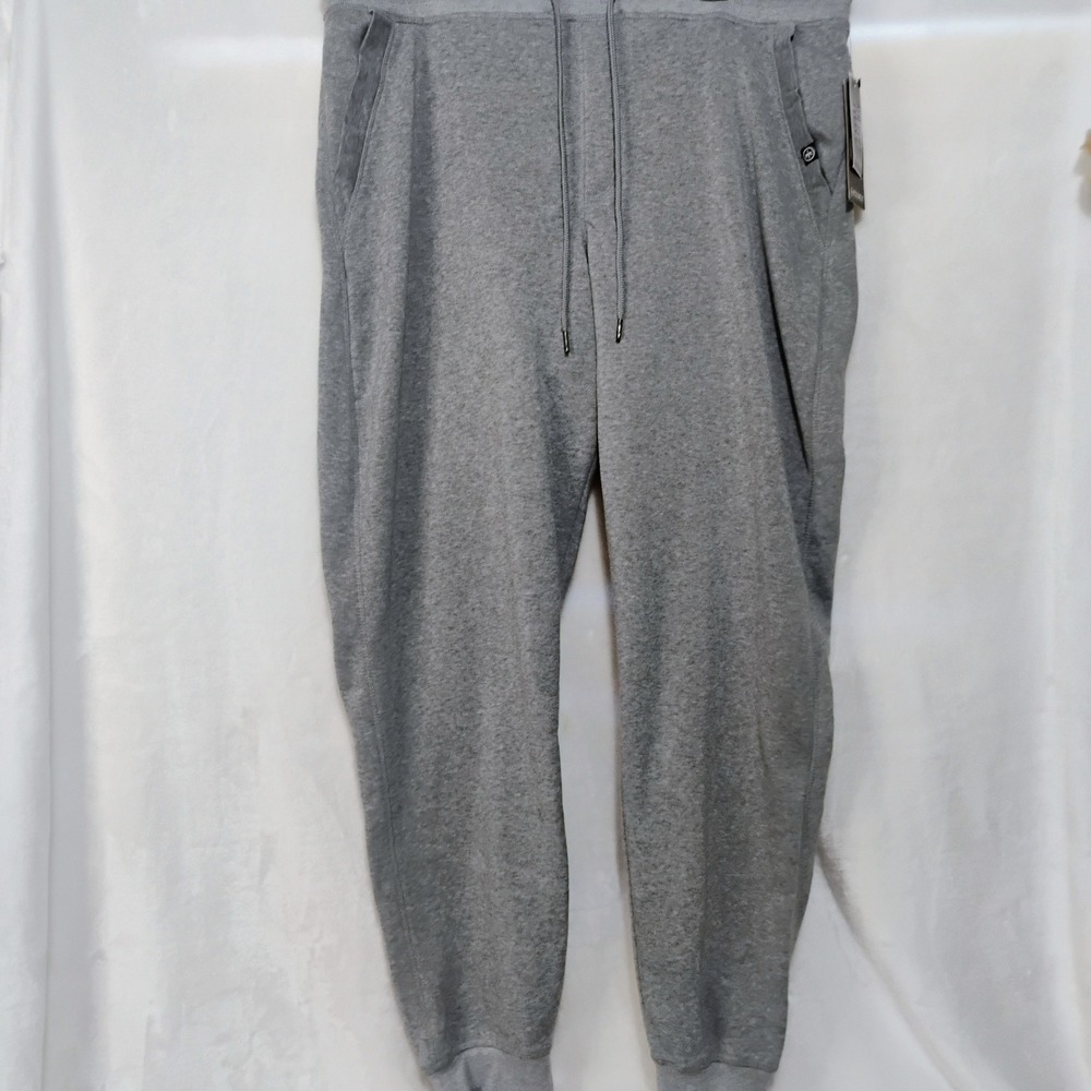 Monument Air Soft Fleece Joggers Mens XL Heather Gray Sweatpants NWT V